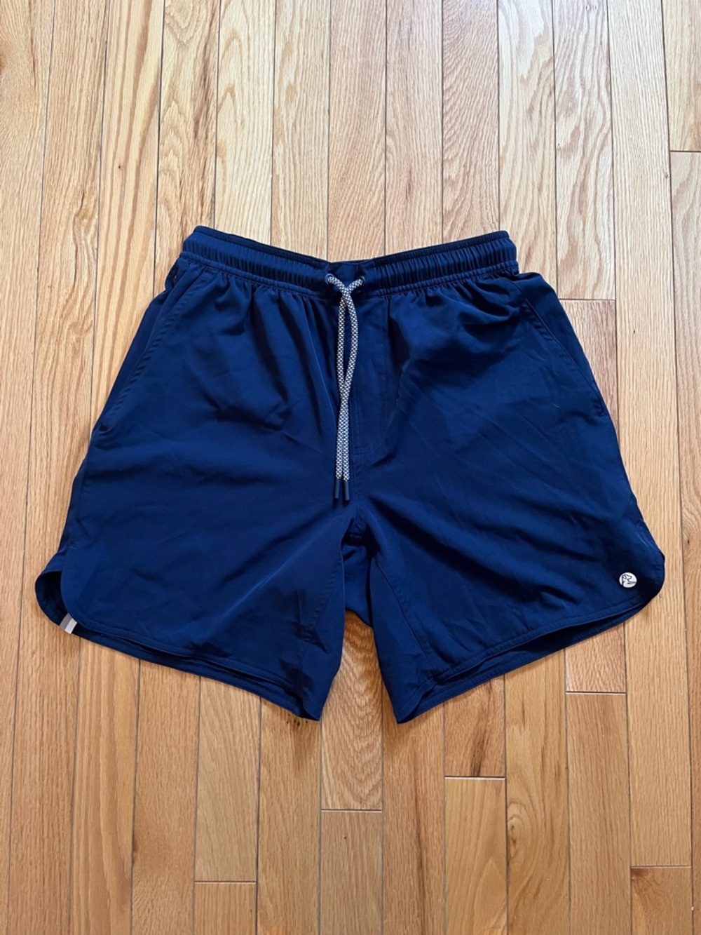 Navy men small Rhoback shorts
